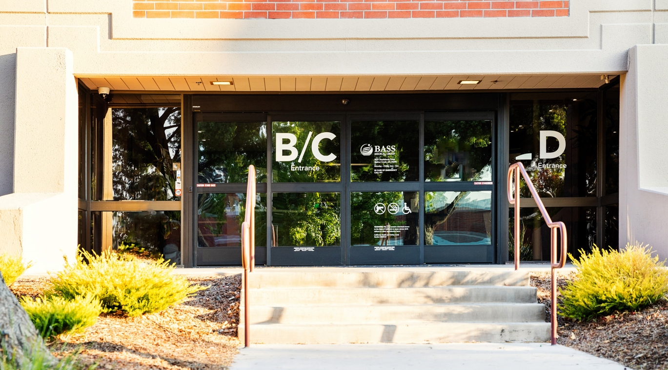 Outside of BASS's 2637 Shadelands location in Walnut Creek, CA